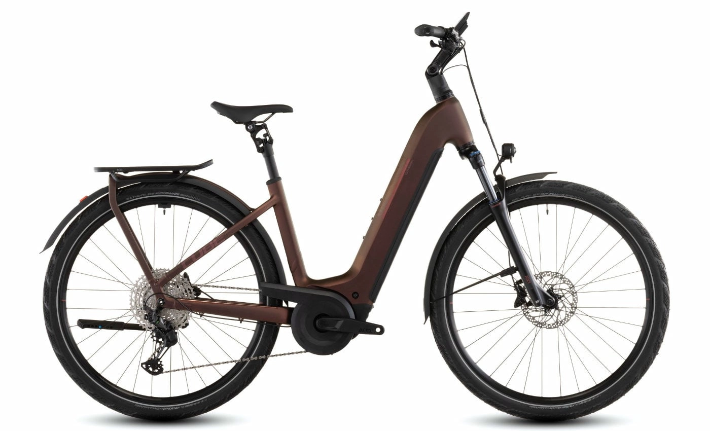 Cube Kathmandu Hybrid Pro 800 - 28 Zoll 800Wh 12K Wave - sunglow´n´chrome