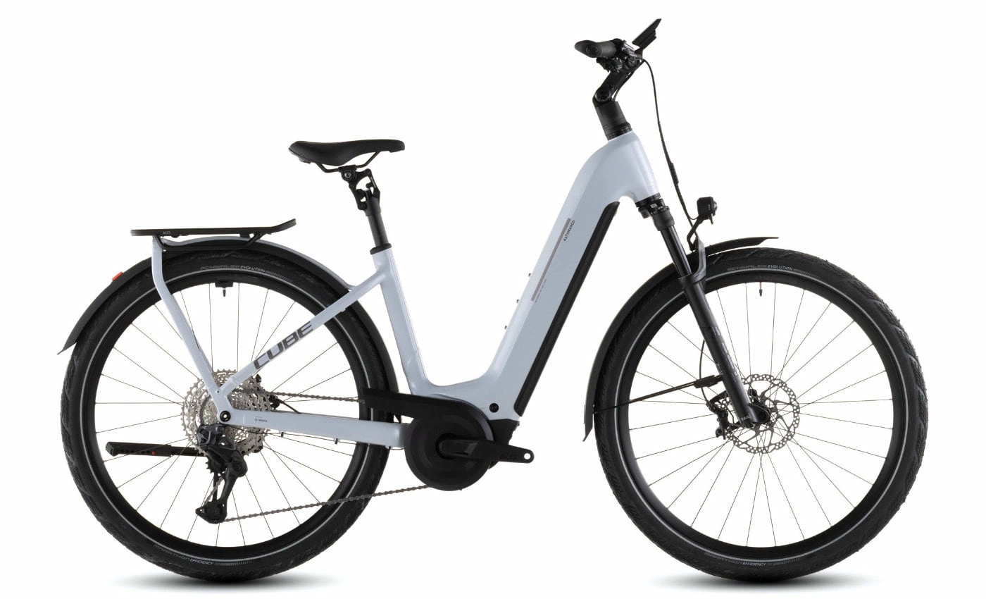 Cube Kathmandu Hybrid SLX 800 - 28 Zoll 800Wh 12K Wave - foggrey´n´grey