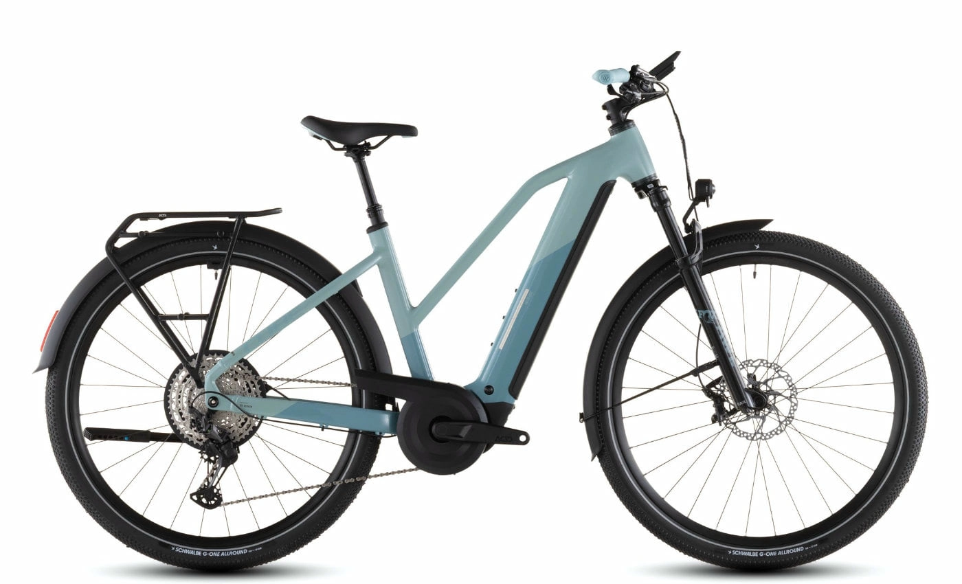 Cube Nuride Hybrid SLX 800 - 28 Zoll 800Wh 12K Trapez - skylight´n´arubablue