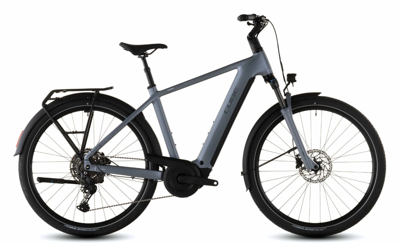 Cube Touring Hybrid Pro 800 - 28 Zoll 800Wh 11K Diamant - pearlgrey´n´grey