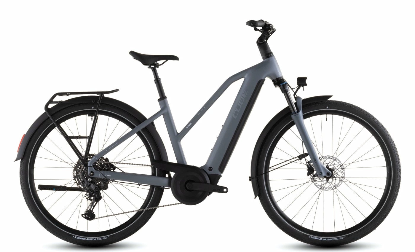 Cube Touring Hybrid Pro 800 - 28 Zoll 800Wh 11K Trapez - pearlgrey´n´grey