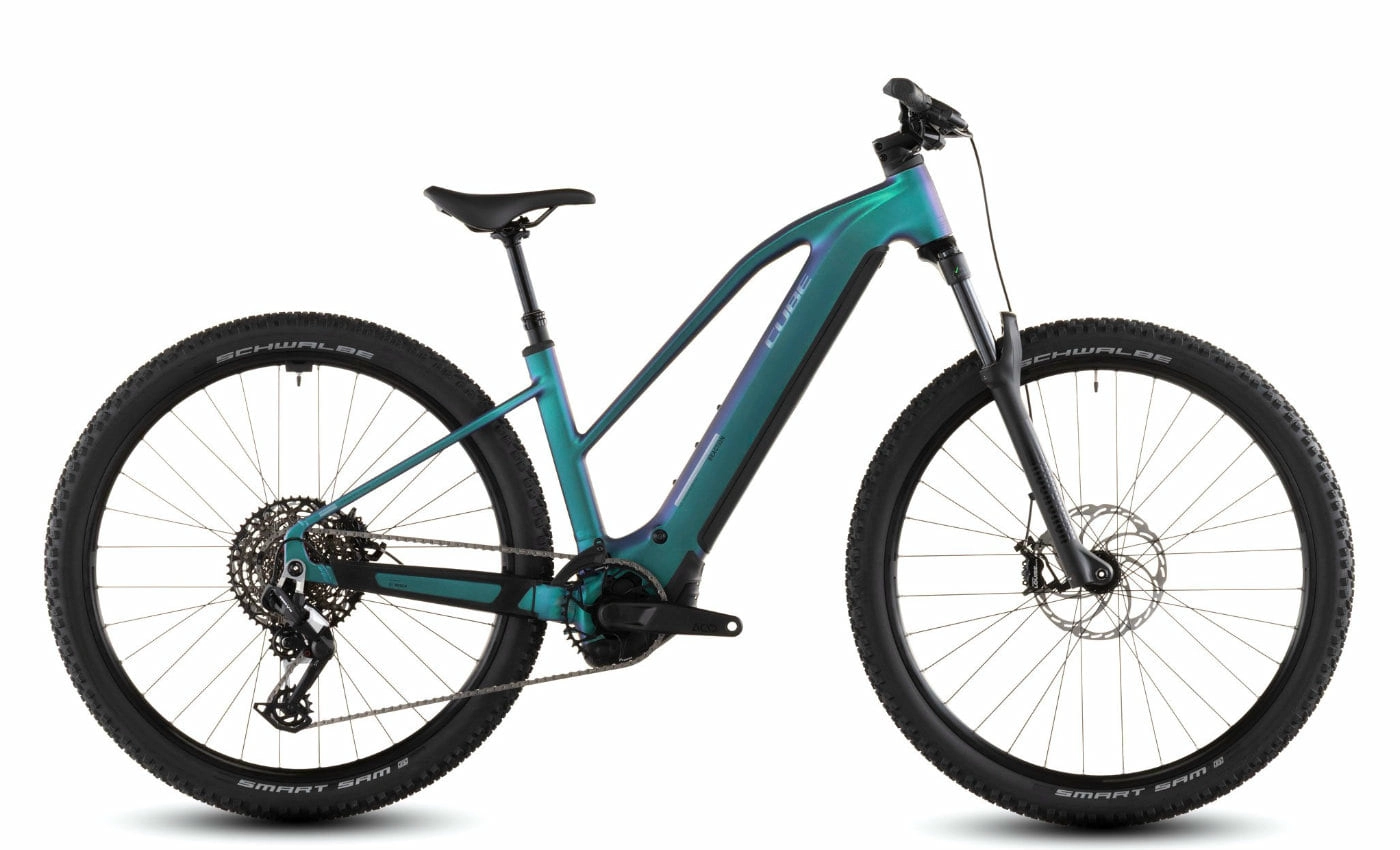 Cube Reaction Hybrid Race 800 - 27.5/29 Zoll 800Wh 12K Trapez - polarlight´n´prism