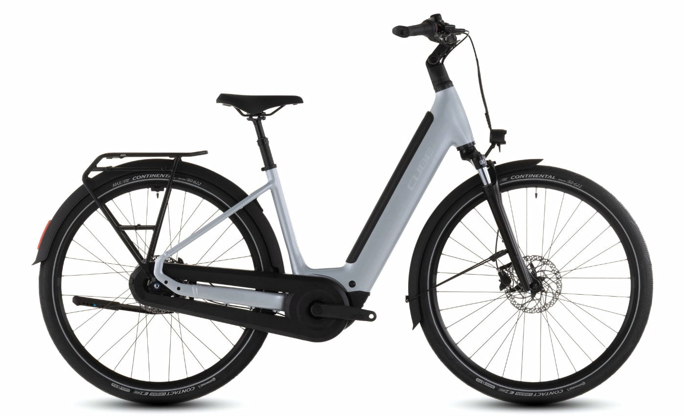 Cube Supreme Hybrid Comfort ONE 600 - 26/28 Zoll 600Wh 5N Wave - foggrey´n´reflex