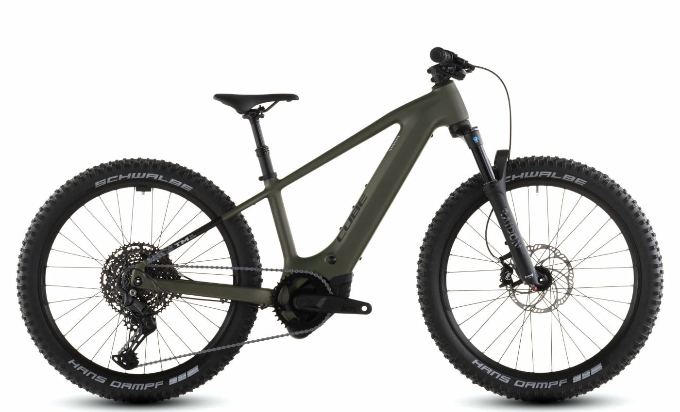 Cube Acid 240 Hybrid Rookie SLX 400X - 24 Zoll 400Wh 11K Diamant - reedgreen´n´matrix