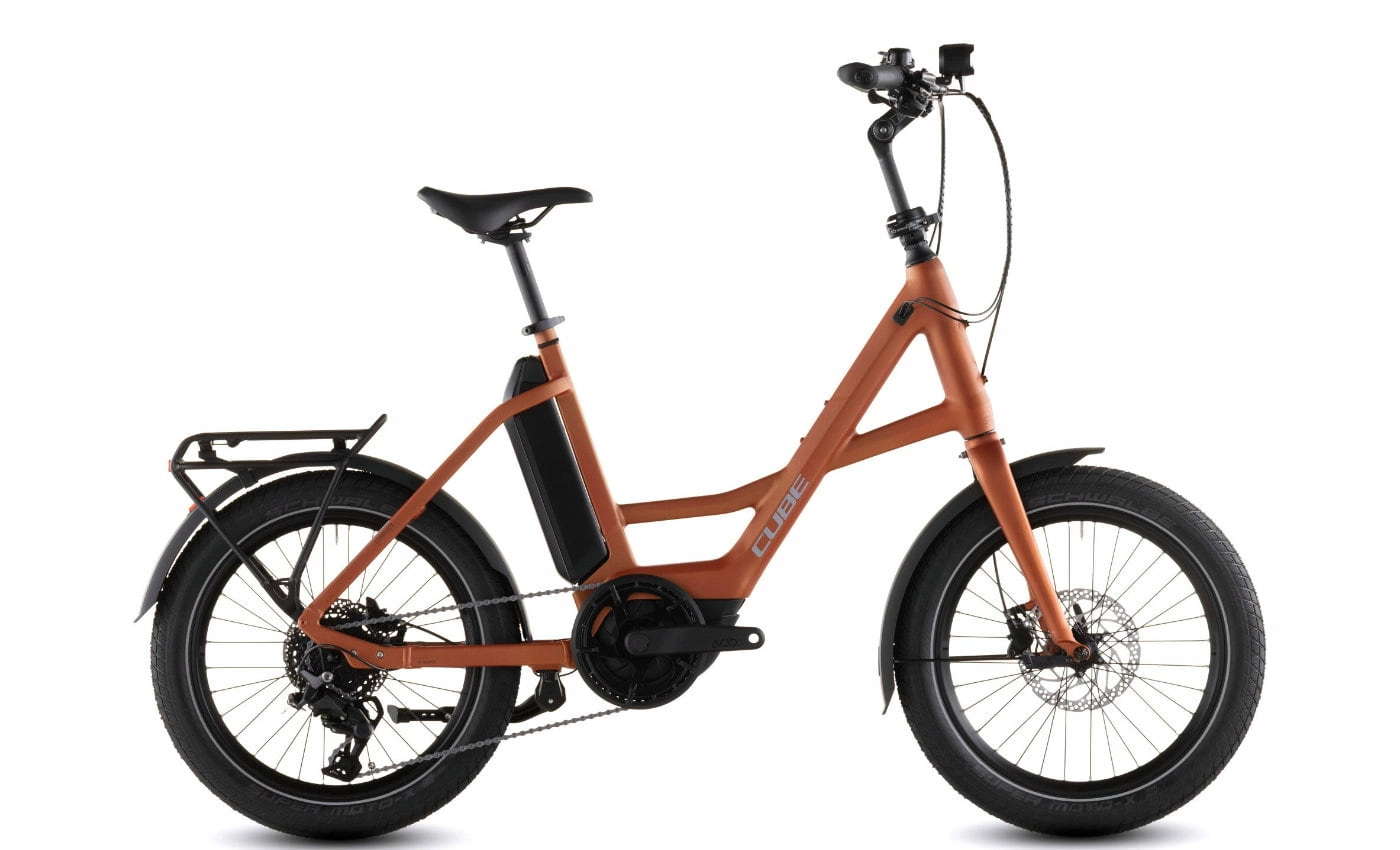 Cube Compact Hybrid 545 - 20 Zoll 545Wh 9K Kompakt - rustorange´n´reflex
