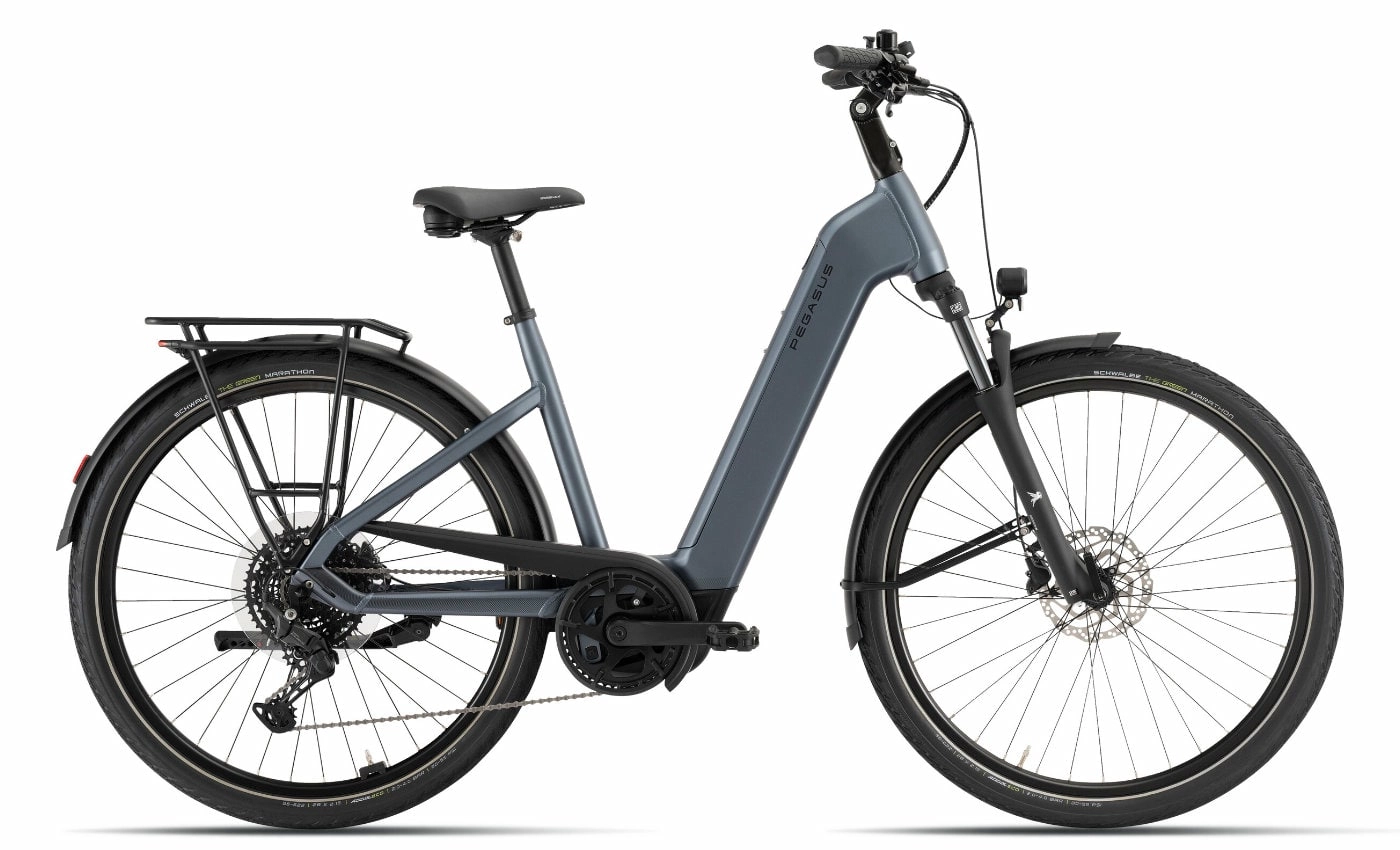 Pegasus Solero EVO 10 - 28 Zoll 800Wh 10K Wave - horizont blue matt