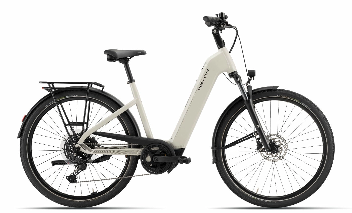 Pegasus Solero EVO 10 - 28 Zoll 600Wh 11K Wave - kieselgrey