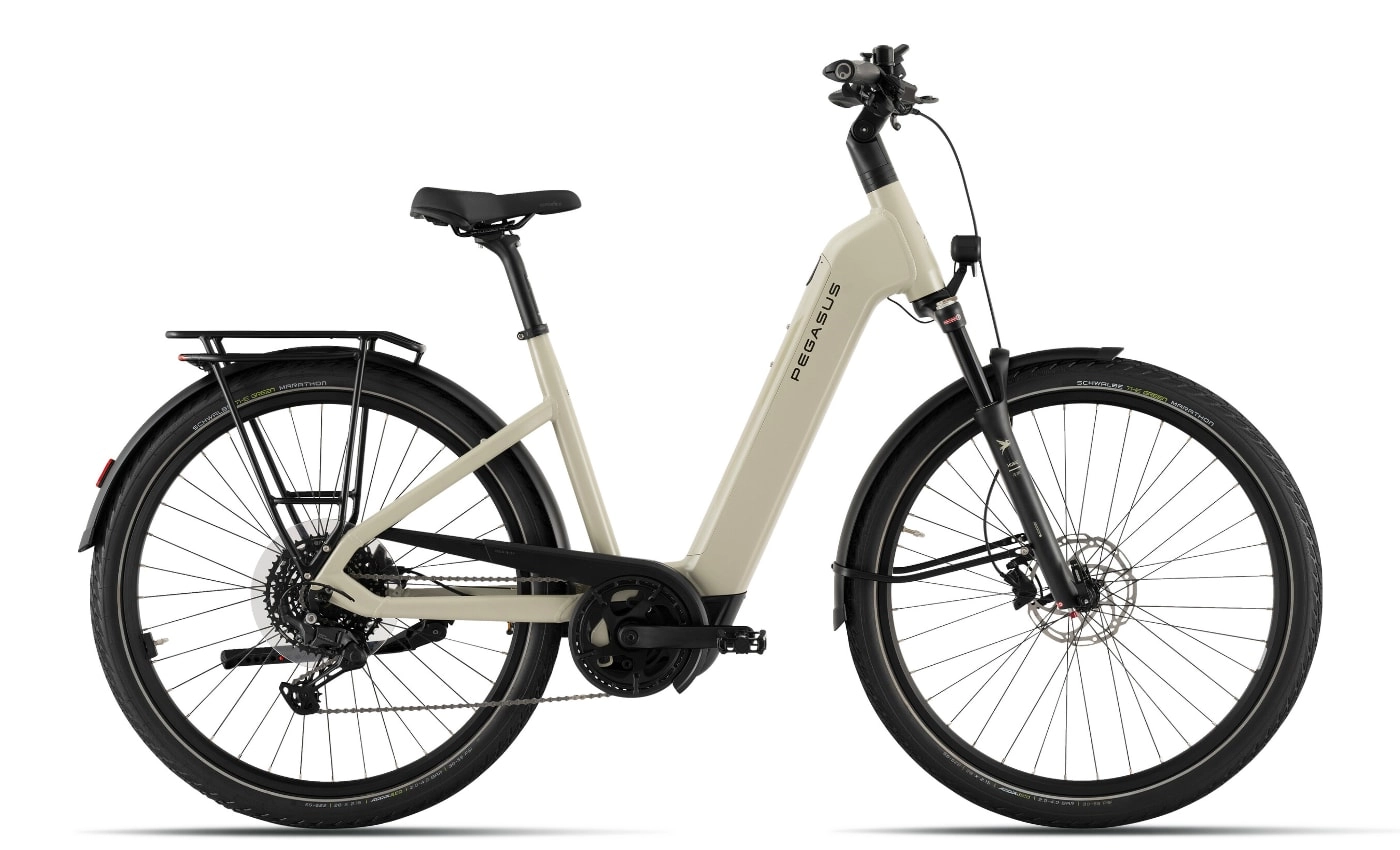 Pegasus Strong EVO 10 Lite - 28 Zoll 800Wh 10K Wave - pebble grey matt black