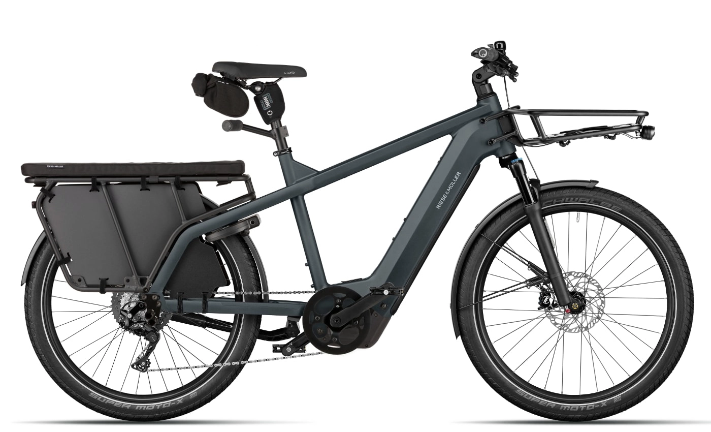 Riese & Müller Multicharger3 touring - 26 Zoll 750Wh 11K Diamant - utility grey/black matt