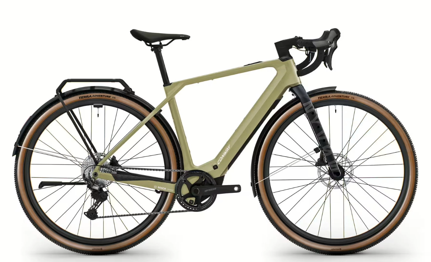 Conway Nyvon 8.0 C - 28 Zoll 400Wh 10K Diamant - bronze matt