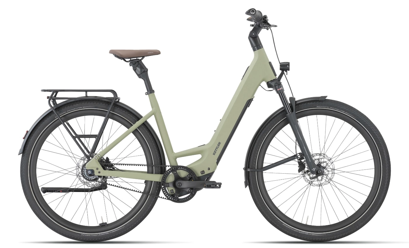 KETTLER SCINTO URBAN SX 8B - 28 Zoll 400Wh 8N Wave - moor green matt