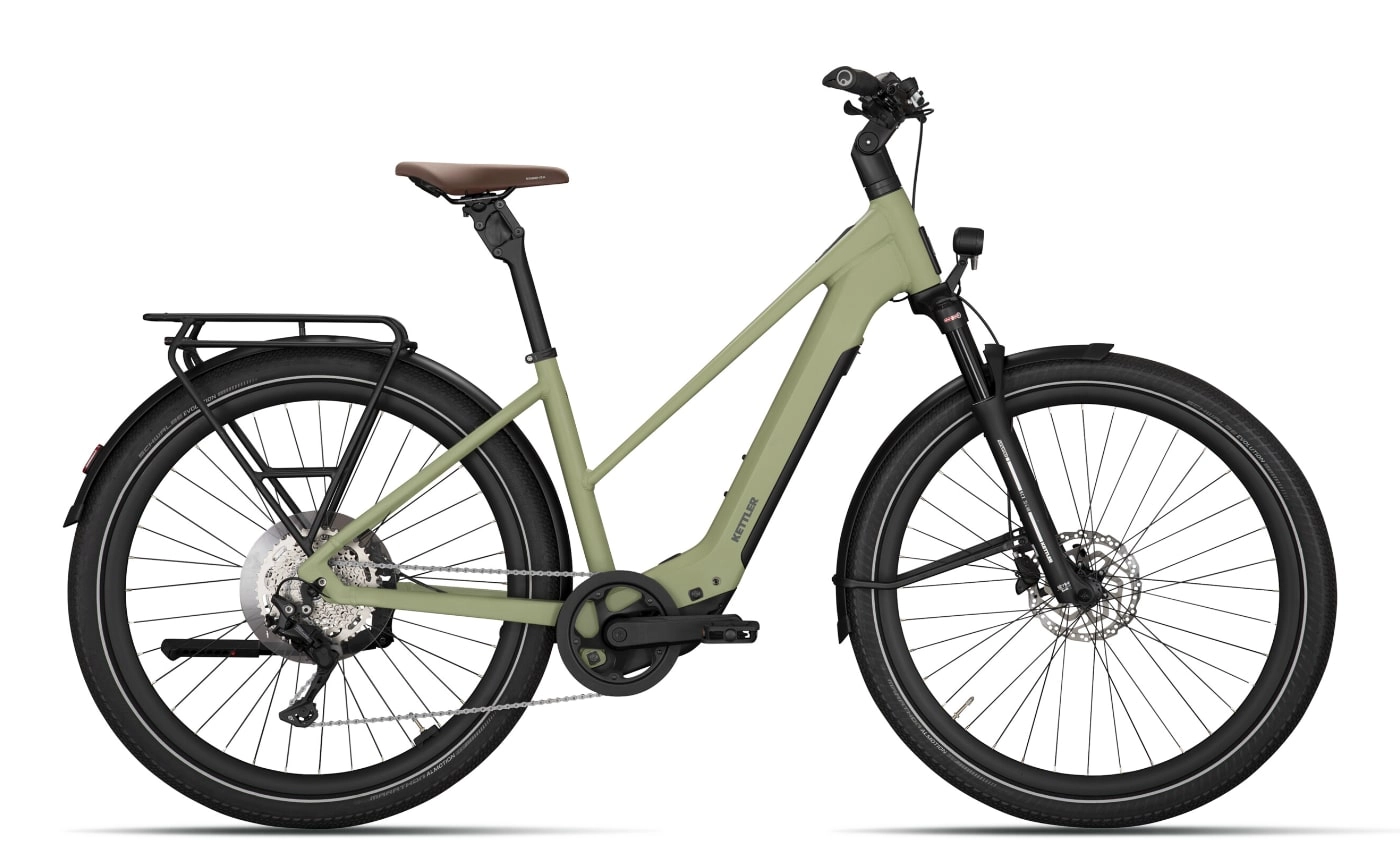 KETTLER SCINTO URBAN SX10 - 28 Zoll 400Wh 10K Trapez - moor green matt