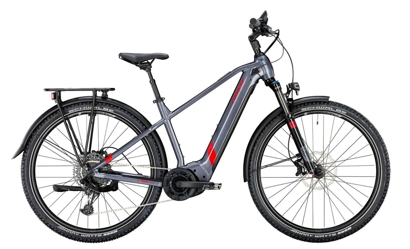 Conway Cairon SUV 5.0 - 29 Zoll 750Wh 12K Diamant - shadowgrey red