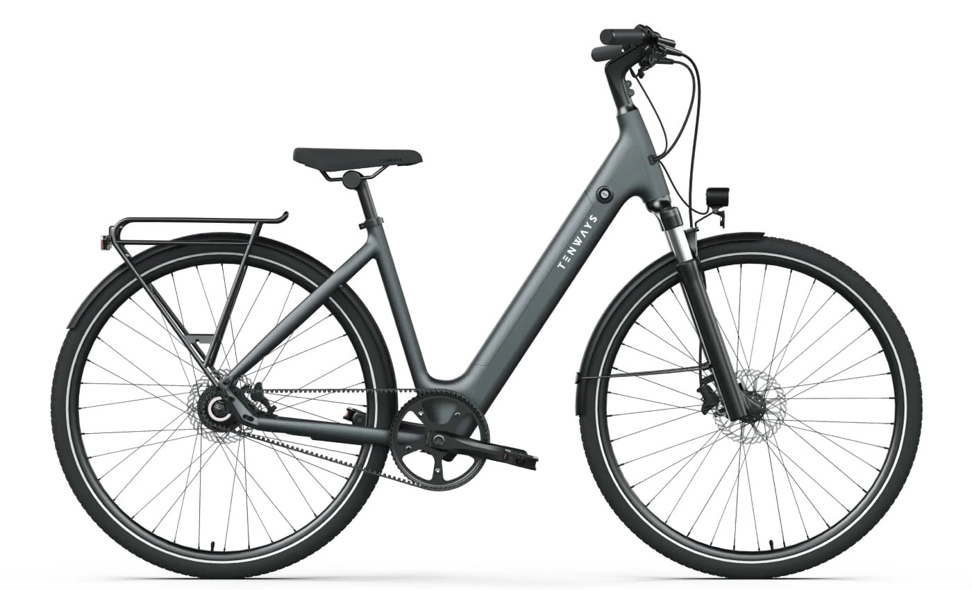 TENWAYS CGO800S - 28 Zoll 374Wh 1K Wave - Light Grey