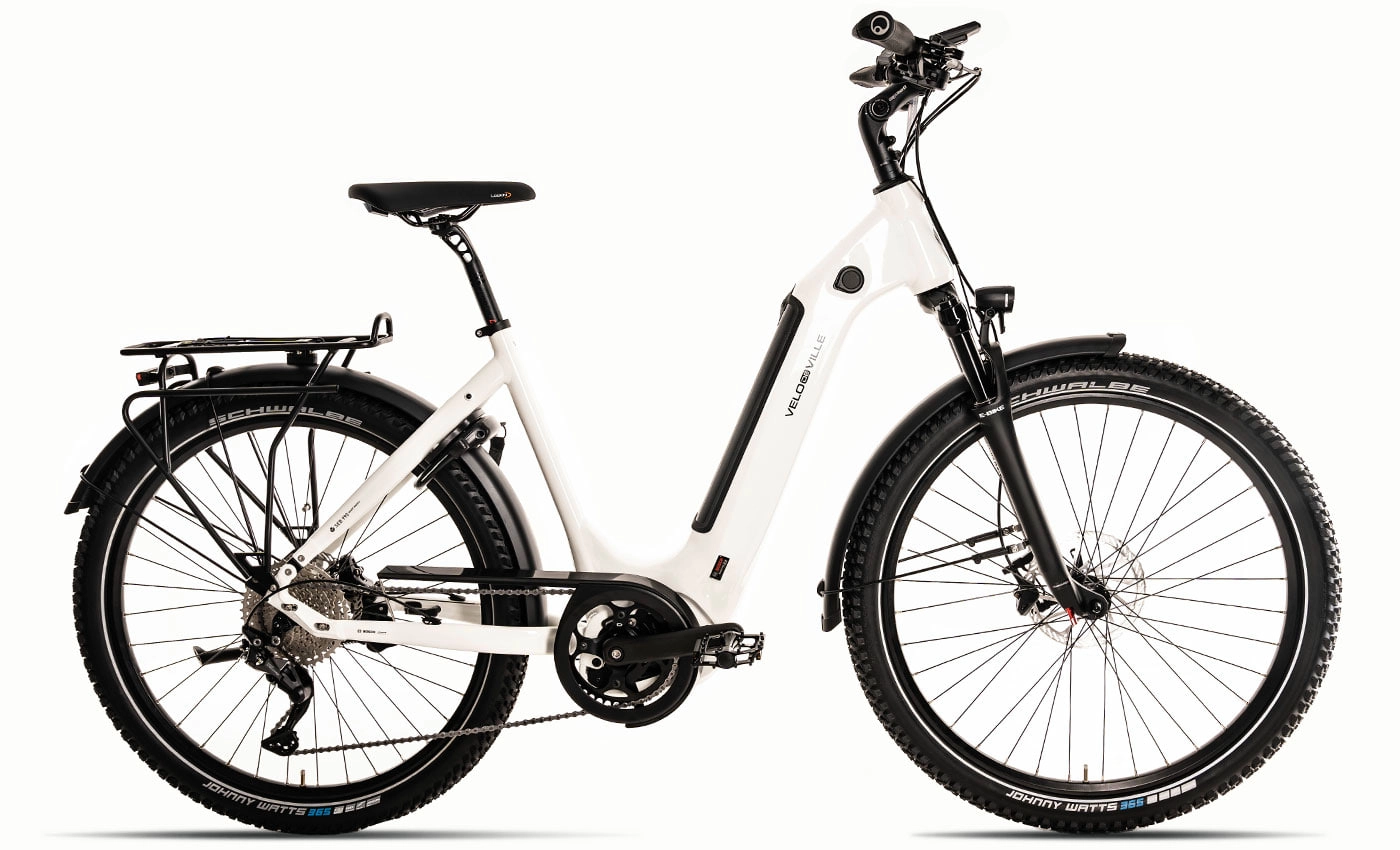 Velo de Ville SEB 990 SUV Smart Smooth - 27,5 Zoll 625Wh 11K Wave - Pure White