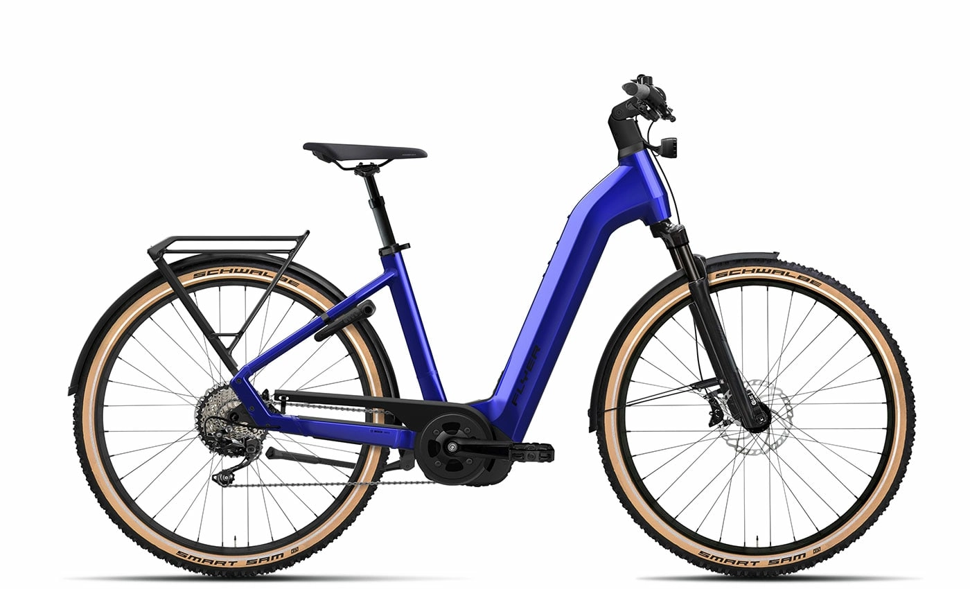 FLYER Gotour 7.12 XC ABS - 28 Zoll 750Wh 10K Wave - Enzian Blue