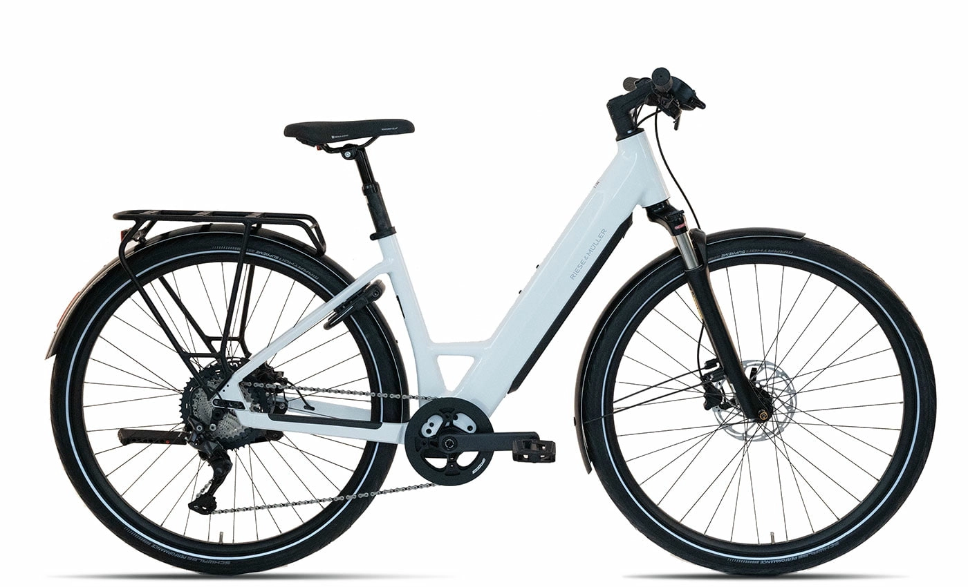Riese und Müller UBN Six touring - 28 Zoll 430Wh 11K Wave - pure white