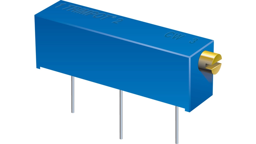 Bourns Trimmer 3006P-1-254LF, liegend, 250 kΩ