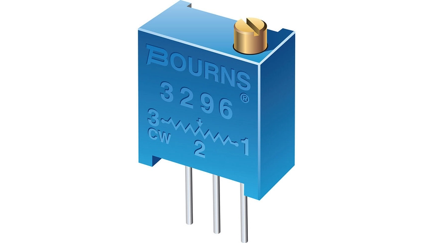 Bourns Trimmer 3296Z-1-200LF, stehend, 20 Ω