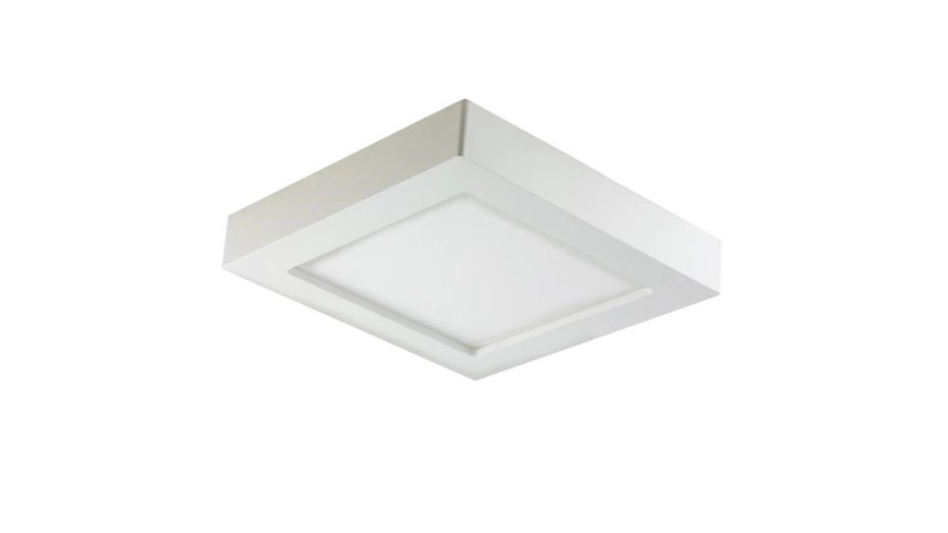 Müller Licht 25-W-LED-Deckenleuchte Office Square mit HF-Bewegungsmelder, warmweiß
