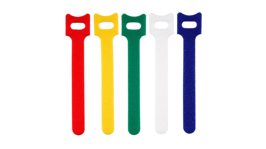 REV Ritter Klettband, 125 x12mm, 5 Stück, verschiedene Farben