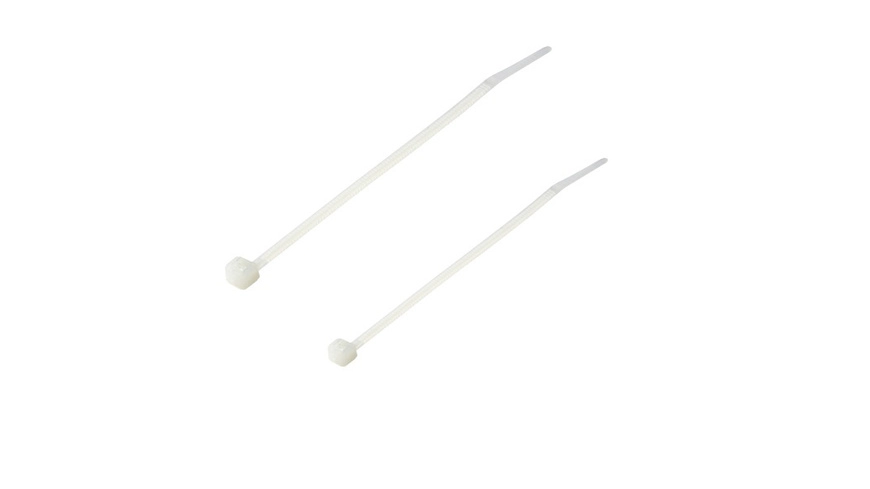 REV Ritter Kabelbinder, Kunststoff,120 x 3,5 mm, 100 Stück, Weiß