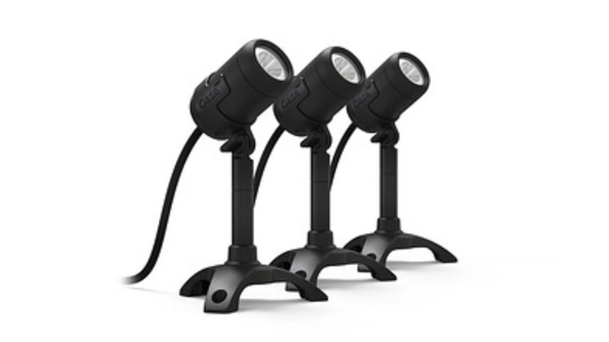 Oase LunAqua Connect S, Set 3, 3x weiße Spots, Teichbeleuchtung, IP68