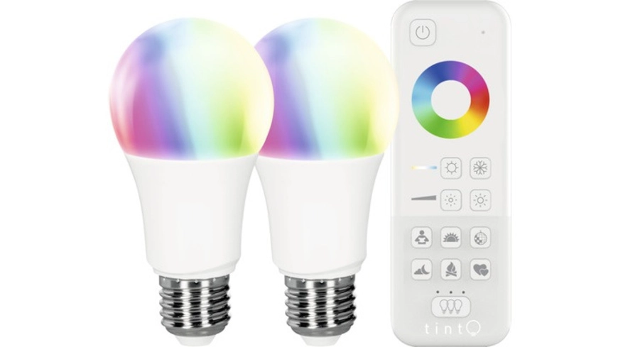 tint Smart Home Starterset Leuchten, ZigBee, Fernbedienung, E27
