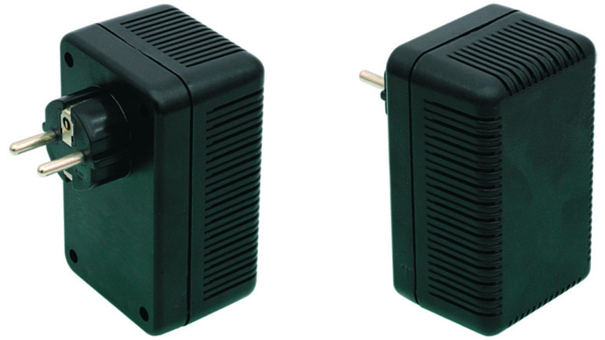Strapubox Stecker-Gehäuse SG 321 ABS 112 x 68 x 53 mm, schwarz