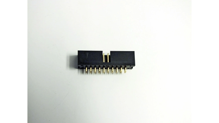 Pfostenstecker, 2x 5-polig, gerade