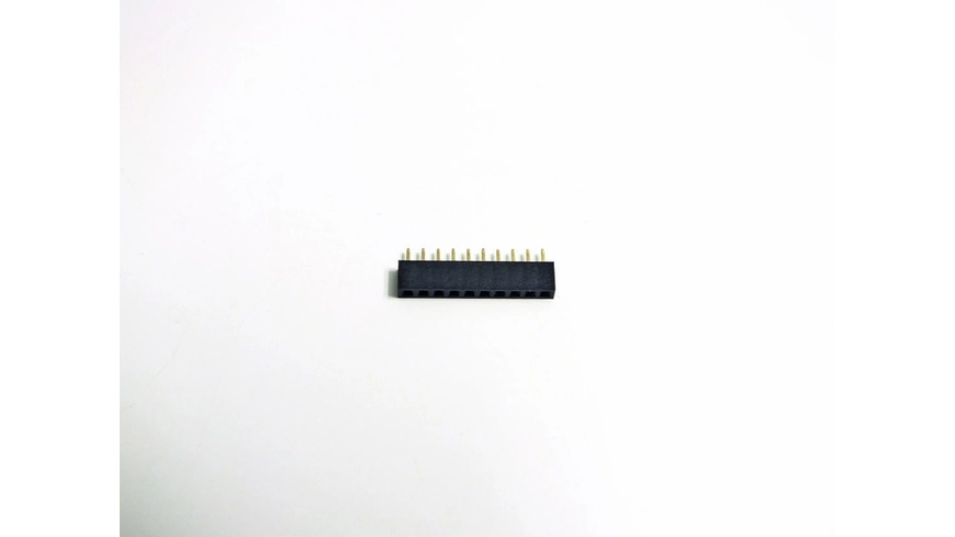 SMD-Buchsenleiste, 1x 10-polig, Körperhöhe 4,3 mm, gerade