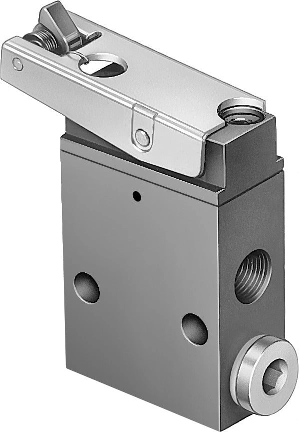 Festo 3/2 NC Monostabile Hebelventil G1/8 146L/Min - 2186