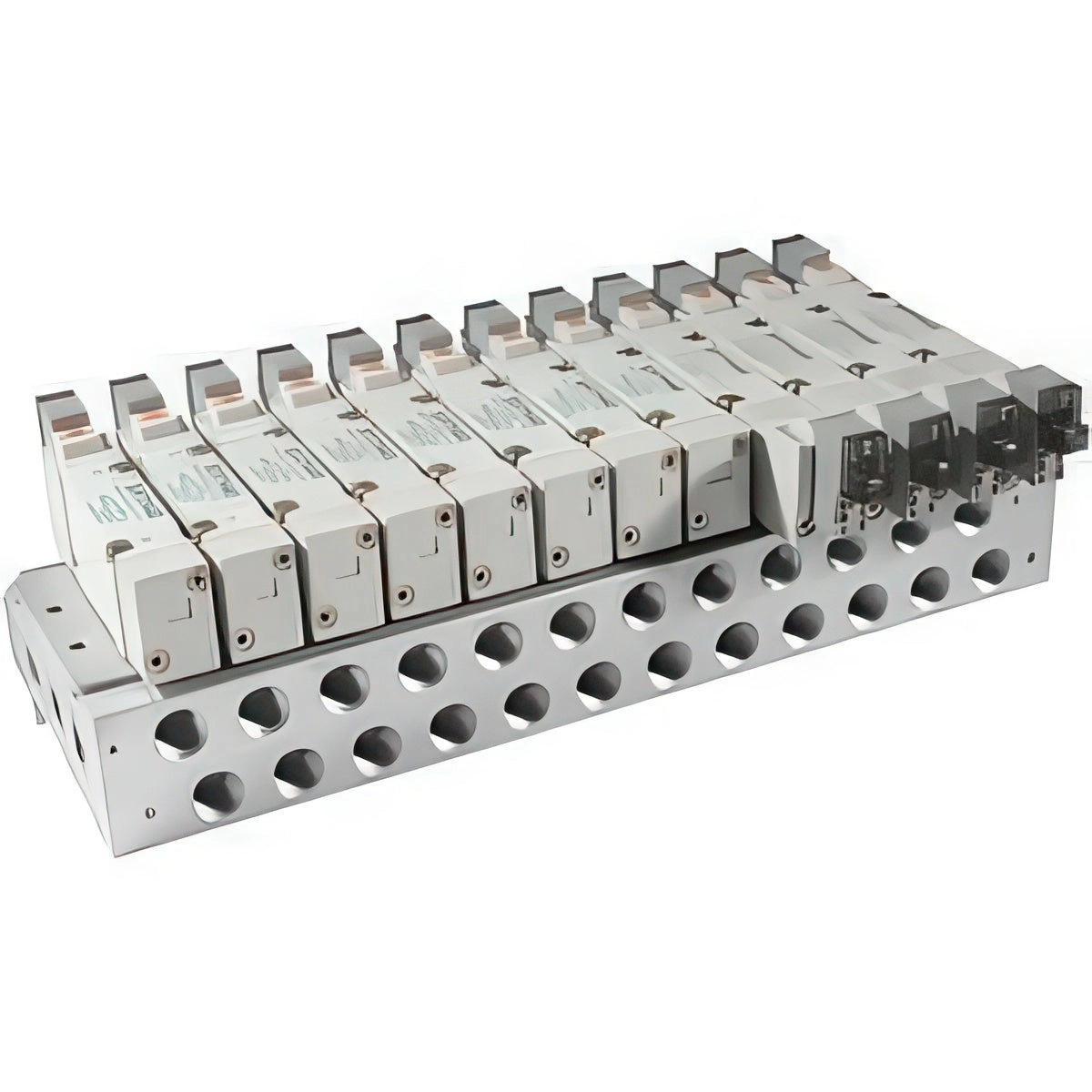 SMC Ventilblock G-R-Gewinde Einzelverdrahtung - SS5Y7-20-09-00F-Q