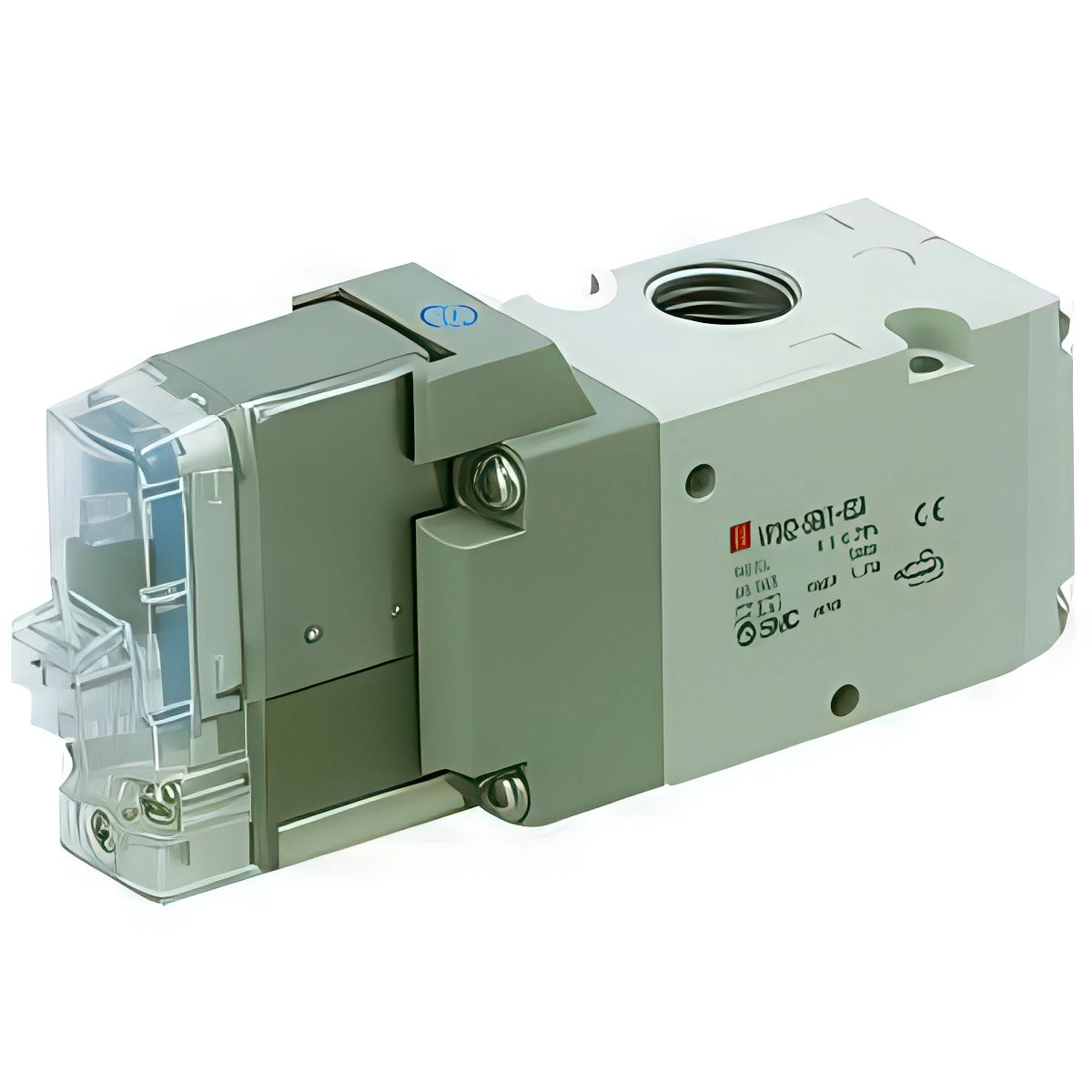 SMC 3/2-Wege Inline Pneumatisches Magnetventil Rc1/2'' - VP742-4TZ1-04B
