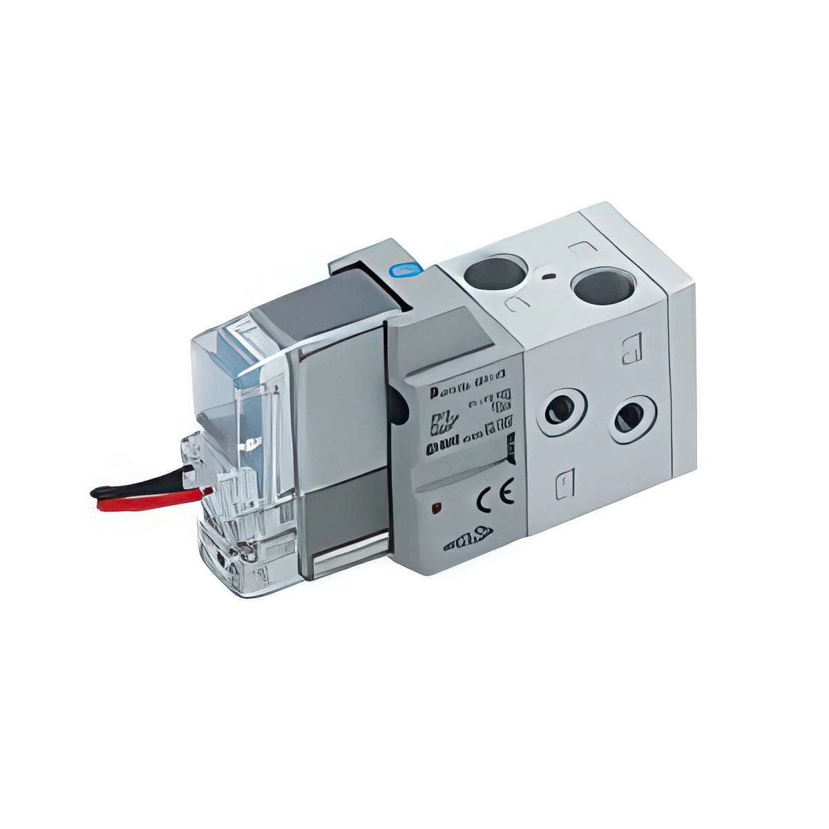 SMC 5/2-Wege Inline Pneumatisches Magnetventil G1/8'' Mit Gleichrichter - VF1120-5YO1-01F