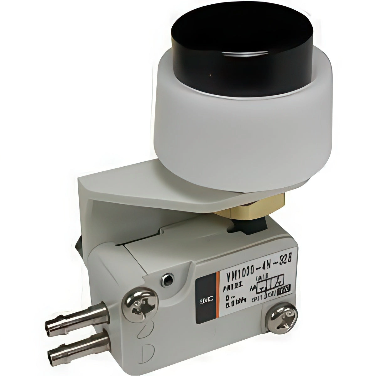 SMC 3/2-Wege Mikro Pneumatische Knopf Aktivierte Ventil 2.5/4mm Schlauchtülle VM1000 - VM1000-4N-08