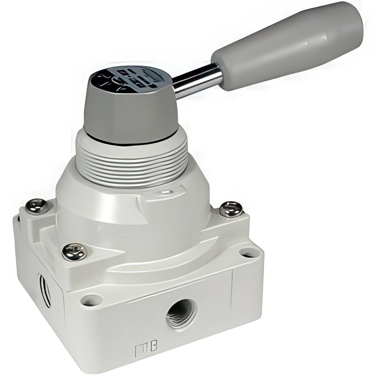 SMC 4/2-Wege Handhebel Betätigtes Pneumatikventil G3/8'' - VH312-F03