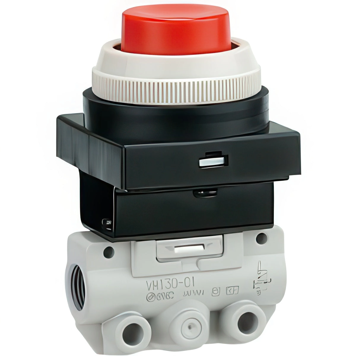 SMC 3/2-Wege Mechanisches Rollventil R1/4'' - VM230-02-01A-B