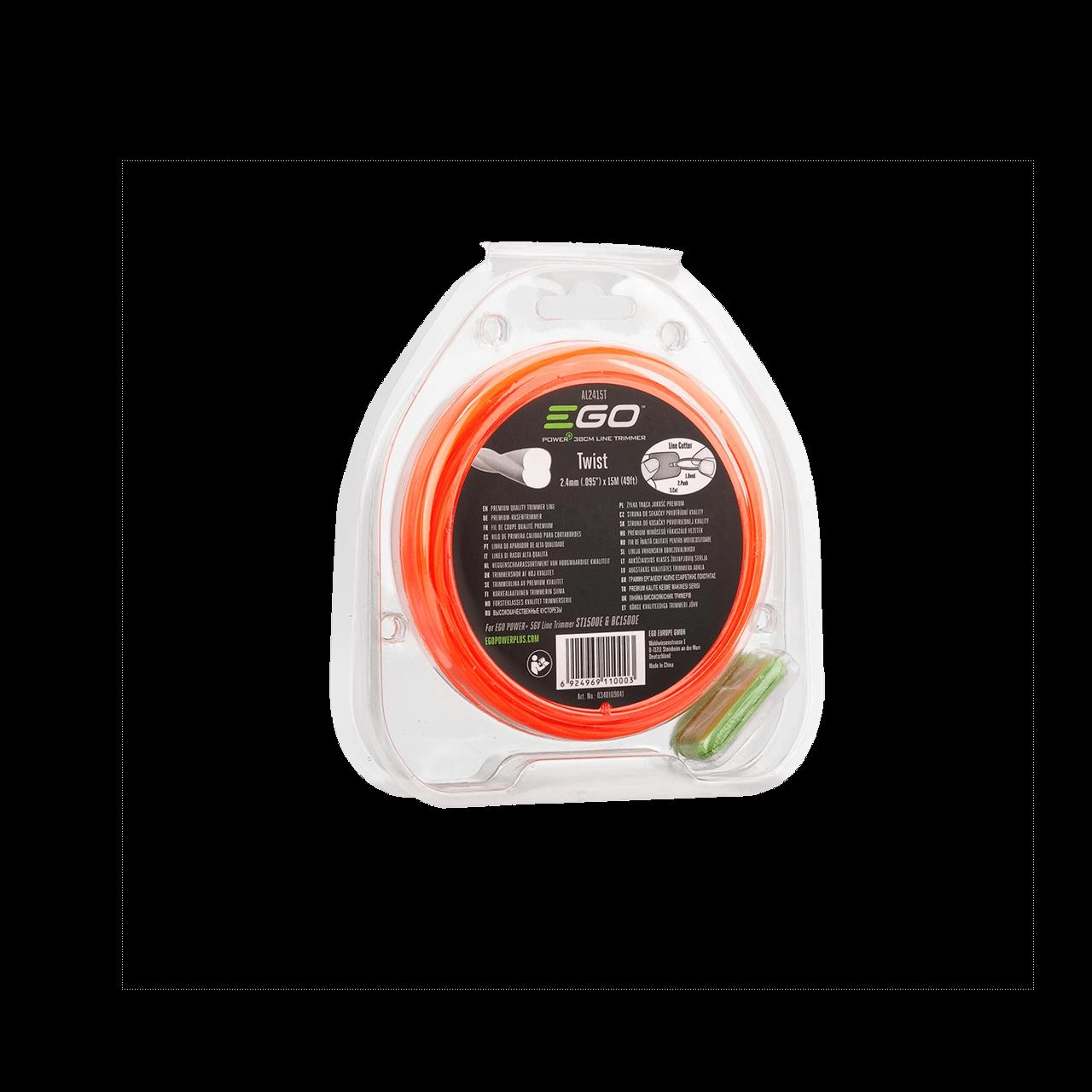 EGO AS1300 2.4mm/5m Fadenspule mit gedrehtem Faden