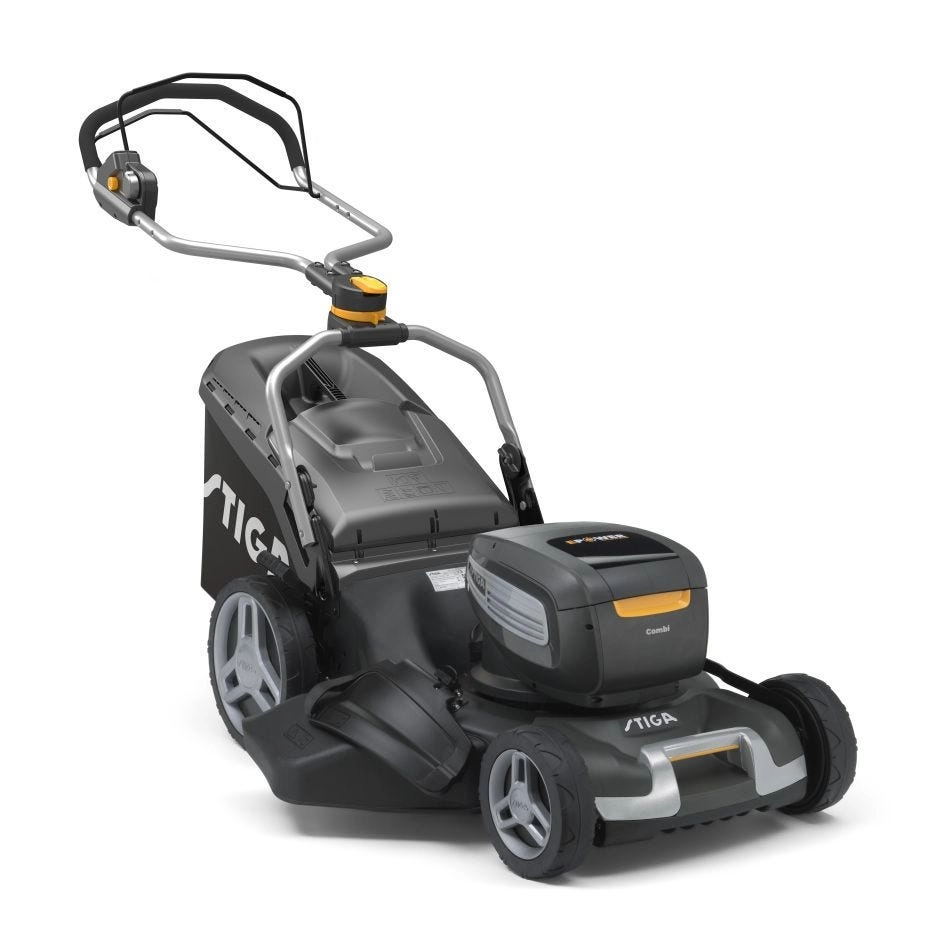 STIGA  Combi 955e V Akku-Rasenmäher ohne Akku und Ladegerät