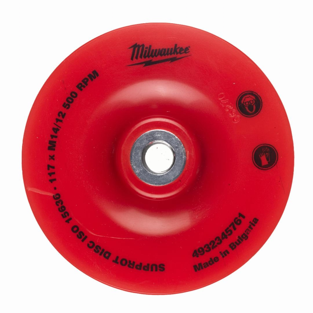 Milwaukee Kunststoffschleifteller (125 mm / Bohrung 14,2 mm)