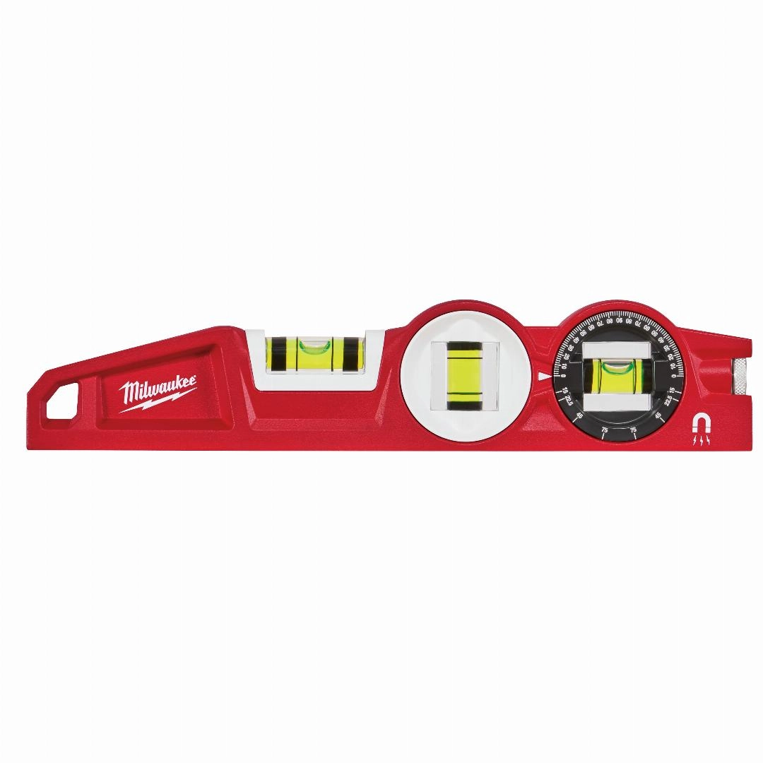 Milwaukee Wasserwaage Torpedo 360° (25 cm lang magnetisch)