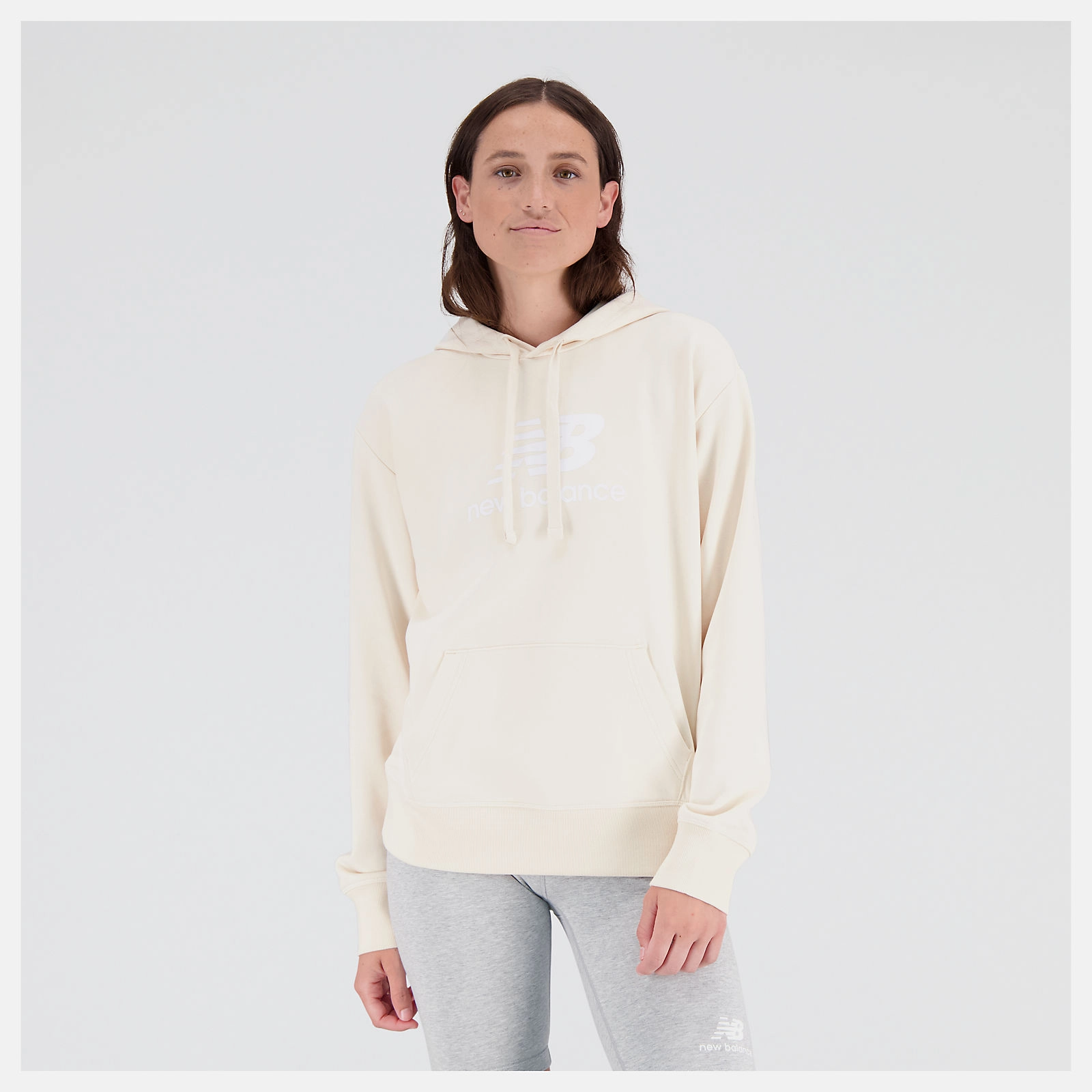 New Balance Essentials Stacked Logo Hoodie