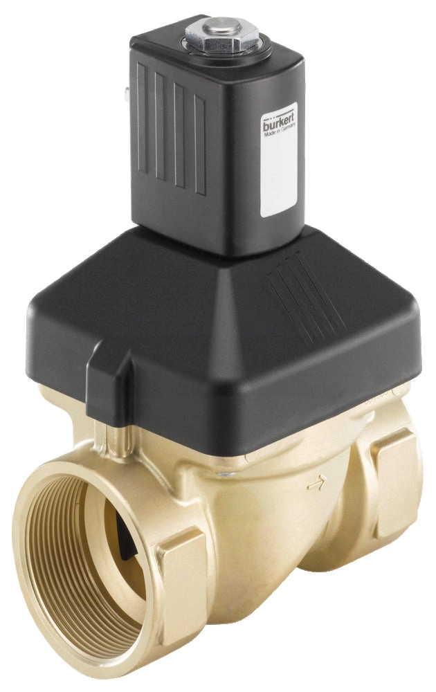 Magnetventil G2'' NC Messing EPDM 0-10bar/145psi 24VDC 6213 227543