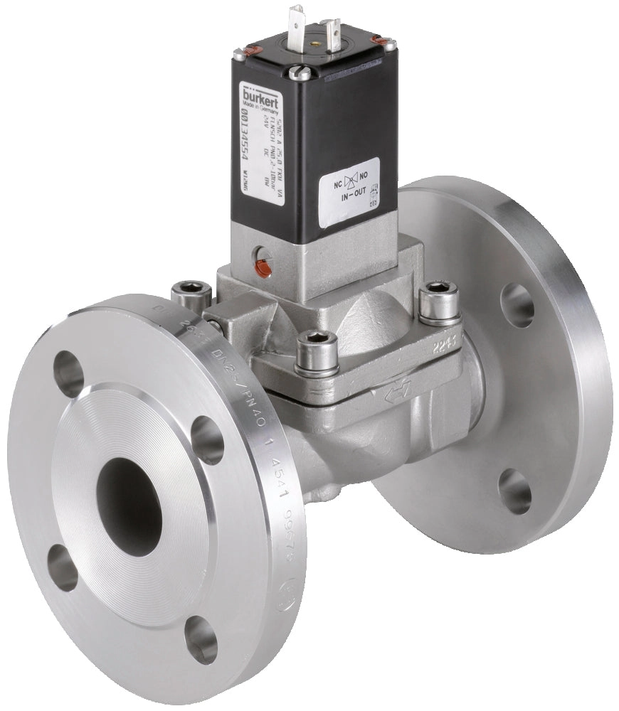 Magnetventil 40mm Flansch NC Gusseisen NBR 0.2-10bar/3-145psi 24VDC 5282 134546