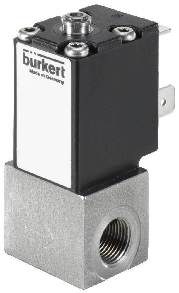 Magnetventil G1/8'' NC Edelstahl FKM -1-12bar/-15-174psi 24VDC 2871 238930