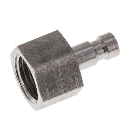 Edelstahl DN 2,7 (Micro) Luftkupplungsstecker G 1/8 Zoll Female