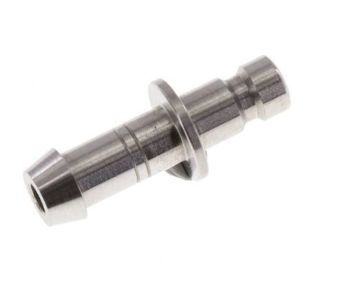 Edelstahl DN 2,7 (Micro) Luftkupplungsstopfen 5 mm Schlauchpfeiler