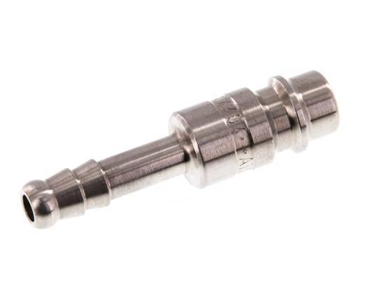 Edelstahl 316L DN 7,2 (Euro) Luftkupplungsstopfen 6 mm Schlauchpfeiler