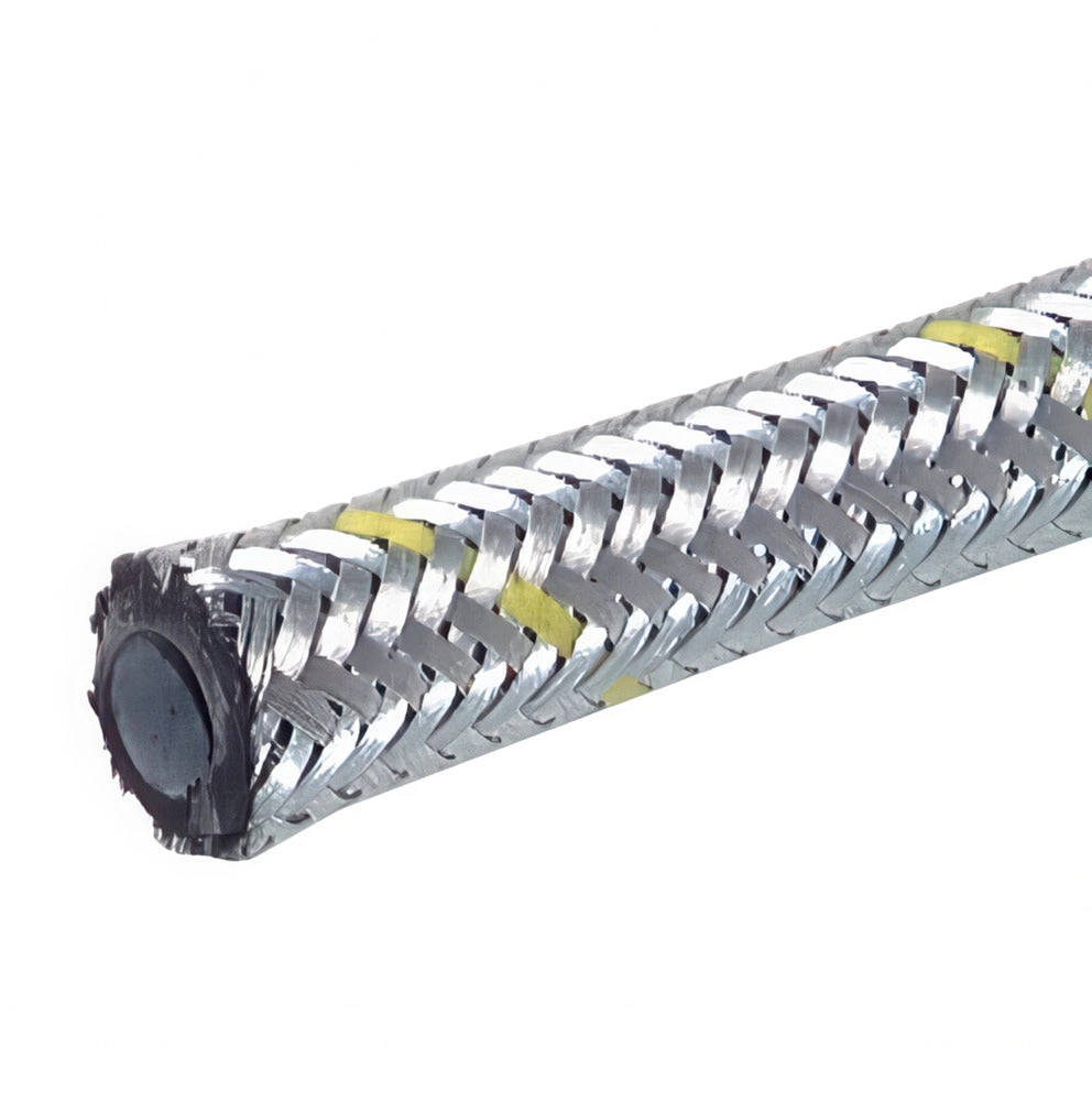 Öl- und Kraftstoffschlauch mit verzinktem Stahlgeflecht 9x13 mm 10 m